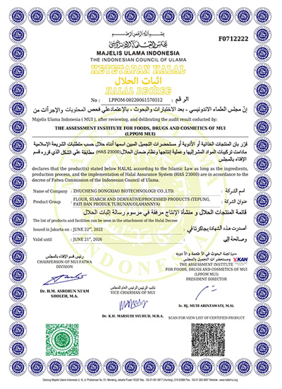 MUI HALAL Certification